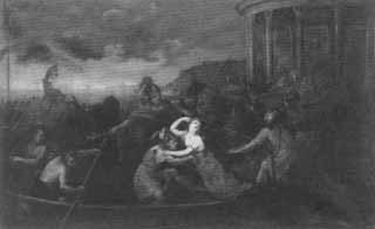 Rape of Helena by Italian School