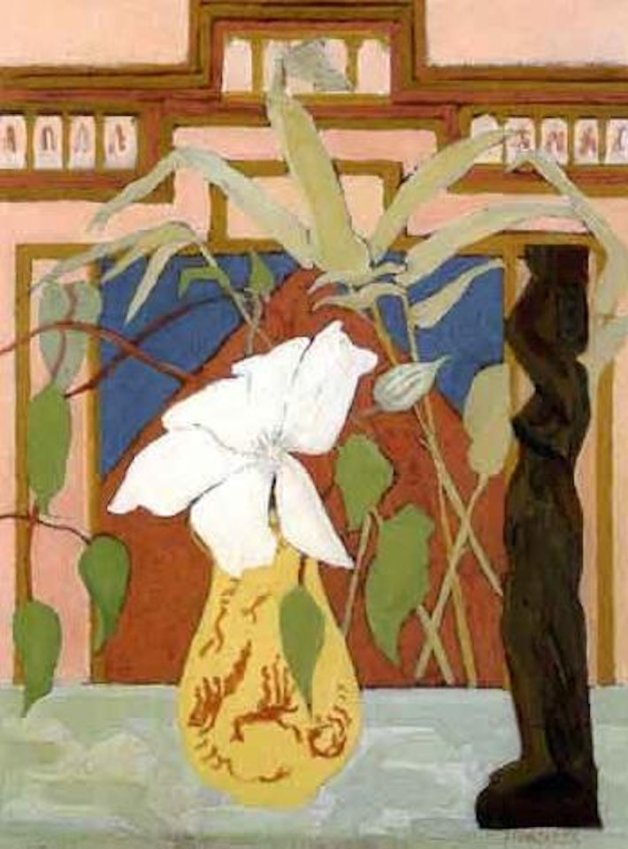 White blossom by Erich Heckel