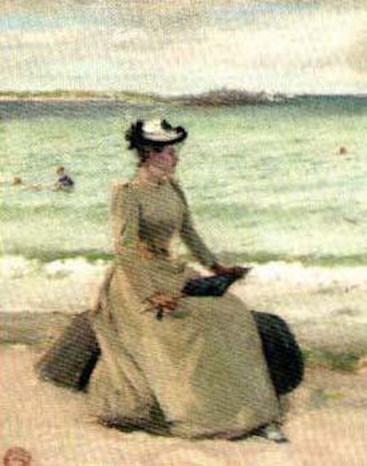 Rest by the waves by Alfred Stevens