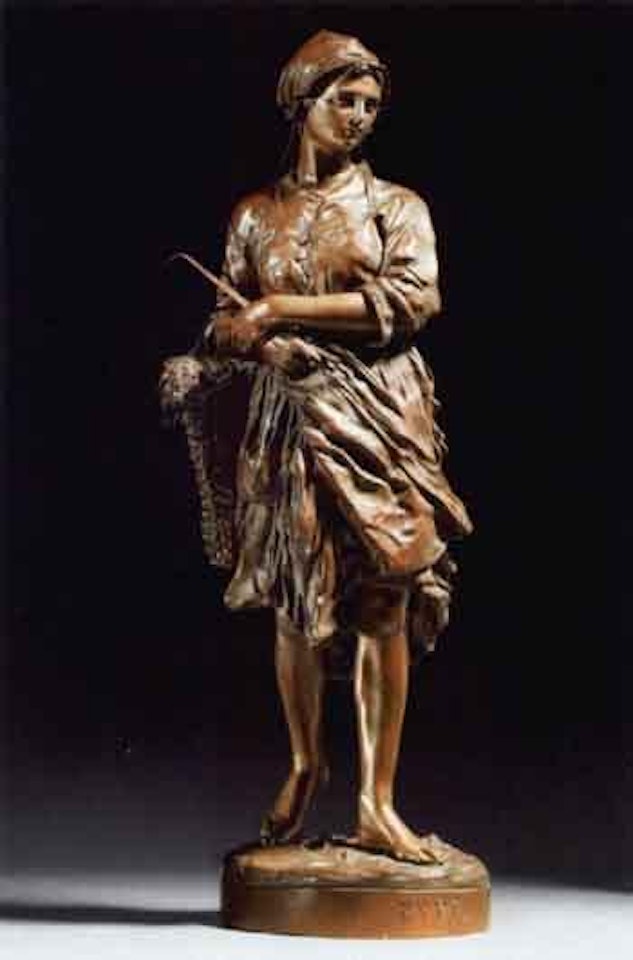 La pecheuse de vignots by Jean-Baptiste Carpeaux