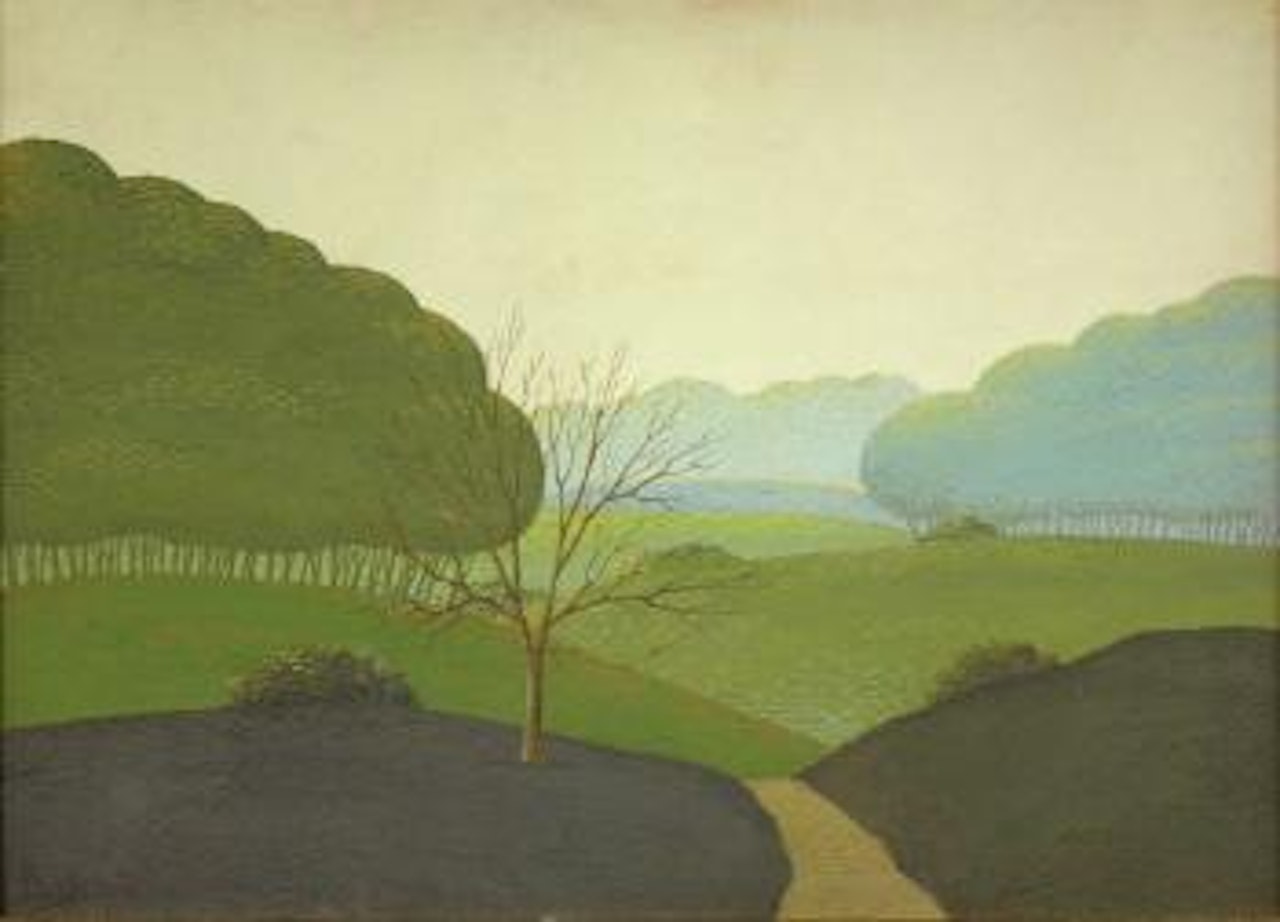 Landscape with woods by Fray Guillermo Butler