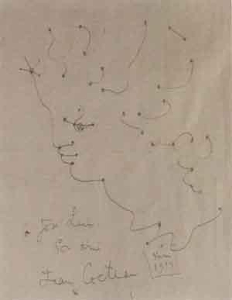 Face by Jean Cocteau