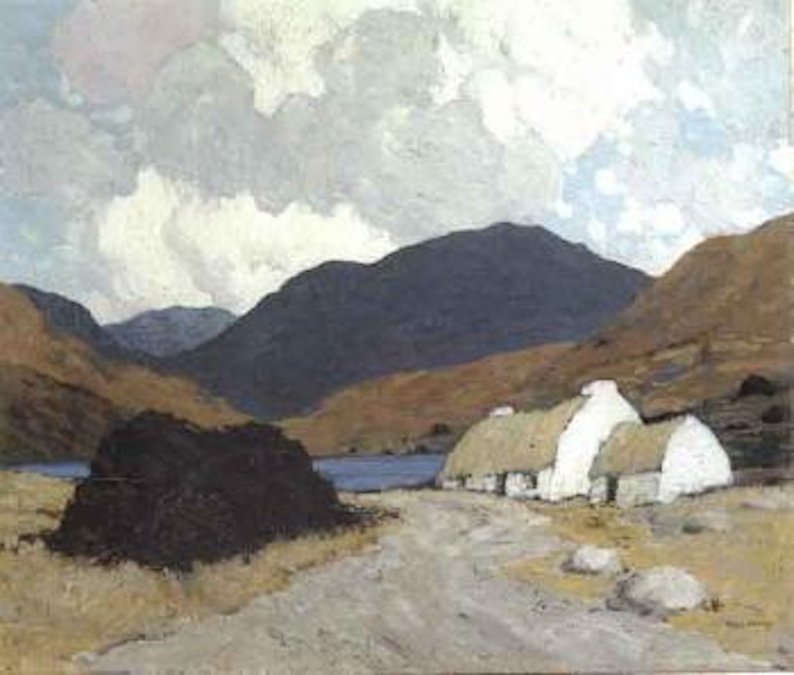 Western landscape by Paul Henry