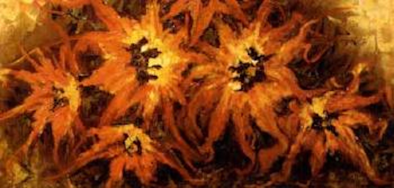 Floral still life by Jane Peterson