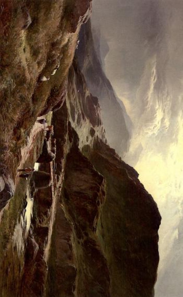 Snowdon, North Wales by Sidney Richard Percy