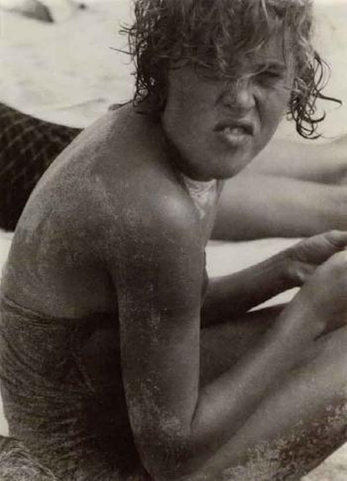Untitled - girl in swimsuit by László Moholy-Nagy