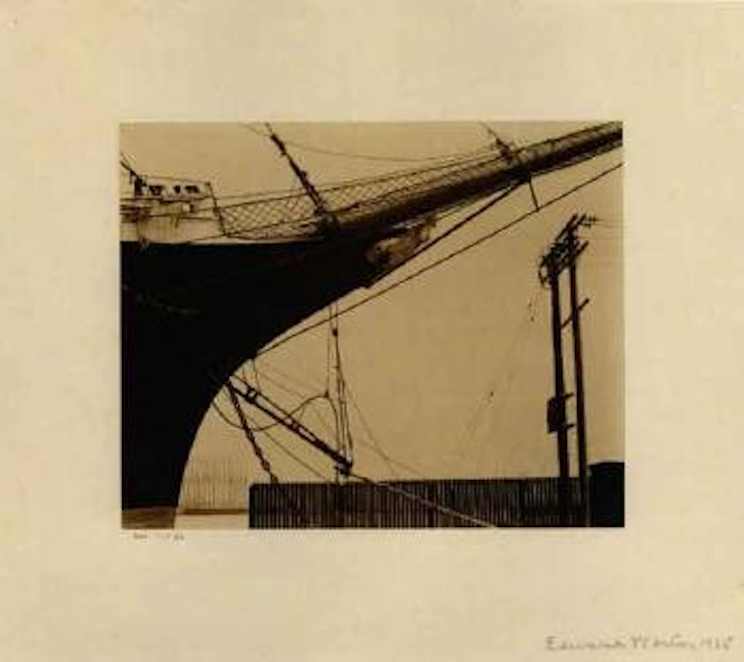 Prow by Edward Weston