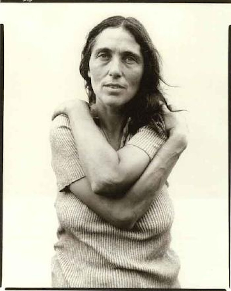 June Leaf, sculptress by Richard Avedon
