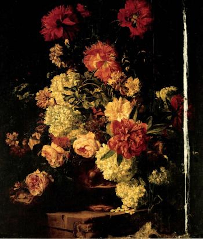 Still life of flowers by Abraham Brueghel