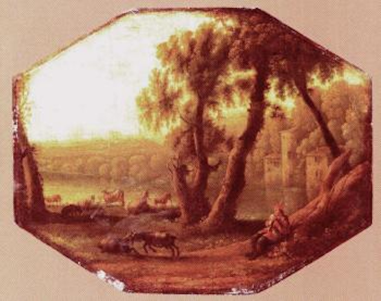 Pastoral landscape by Claude Lorrain