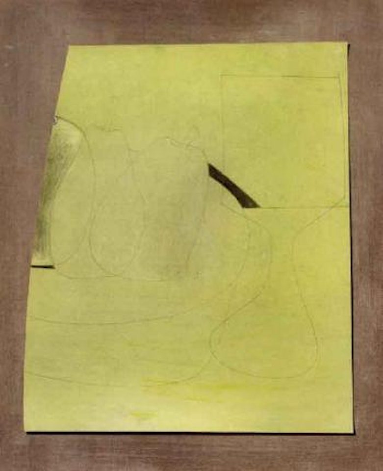 Green goblet and pears by Ben Nicholson, O.M.