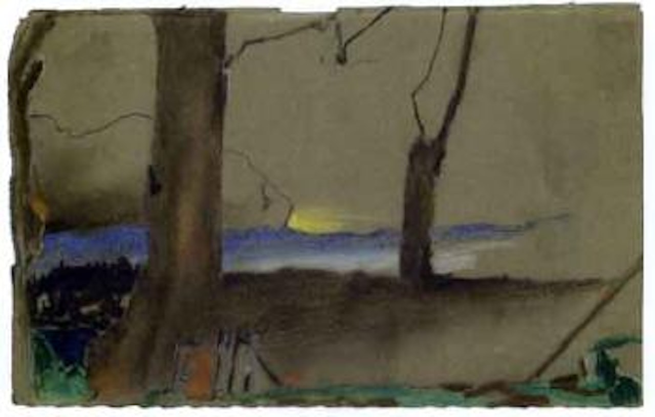 Landscape by Horst Janssen