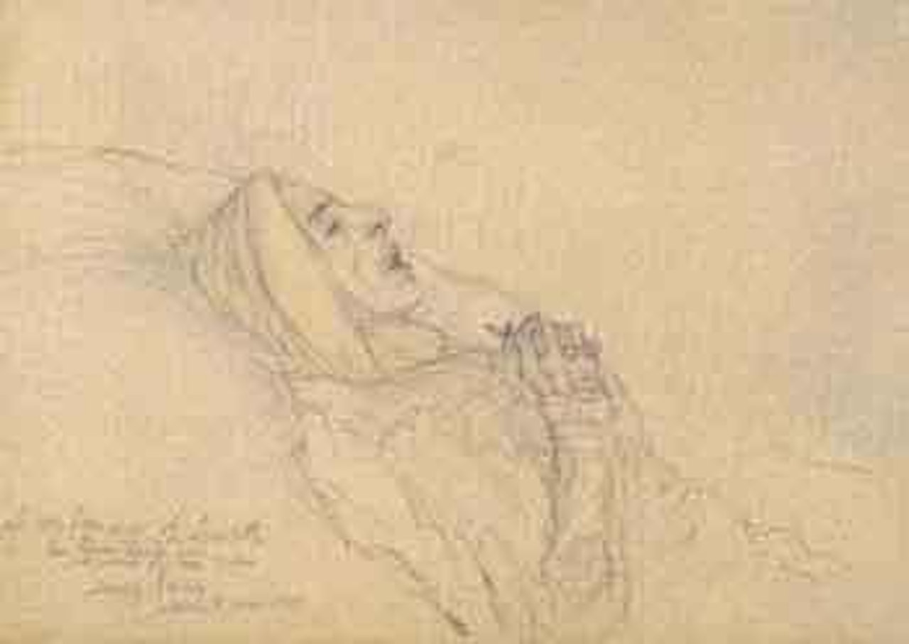 Ma mere morte by James Ensor