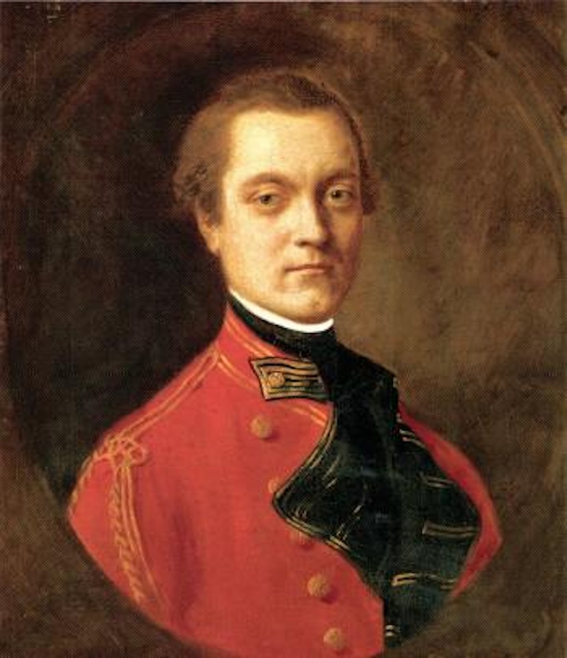 Portrait of an officer of the 1st Dragoon Guards, half-length by Thomas Gainsborough