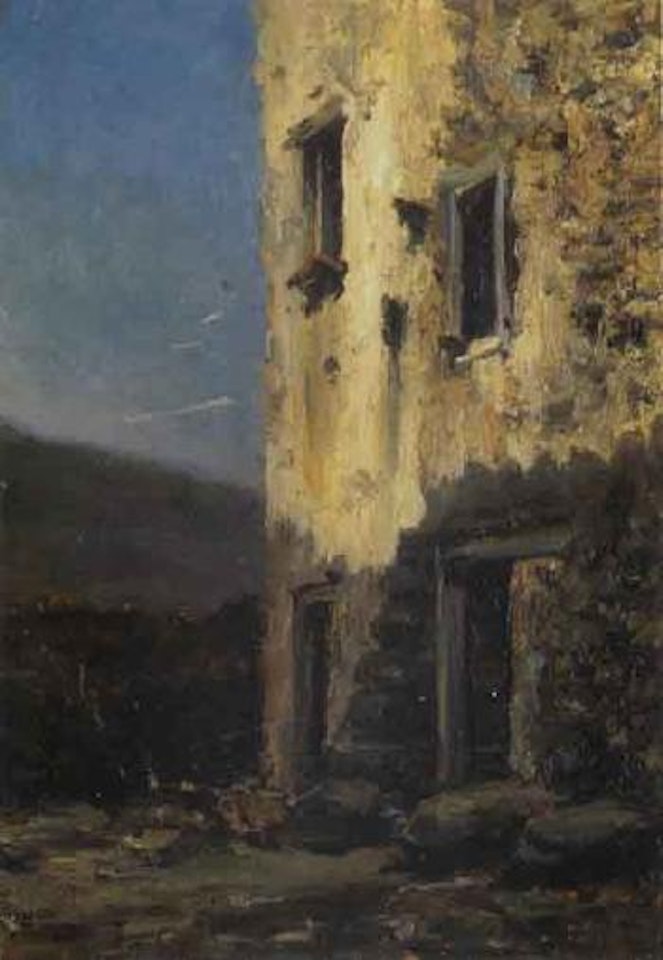 Landscape in Assisi, Italy by Joaquin Sorolla Y Bastida