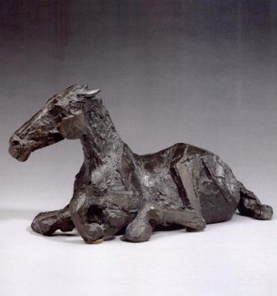 Horse in the rain III by Elisabeth Frink