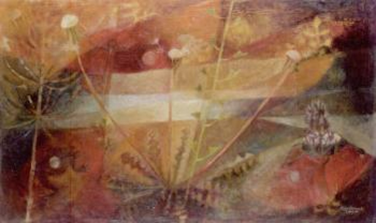 Heavy evening by Mary Newcomb