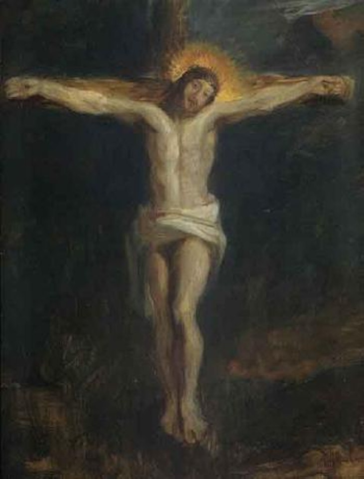 Christ en Croix by Eugene Delacroix