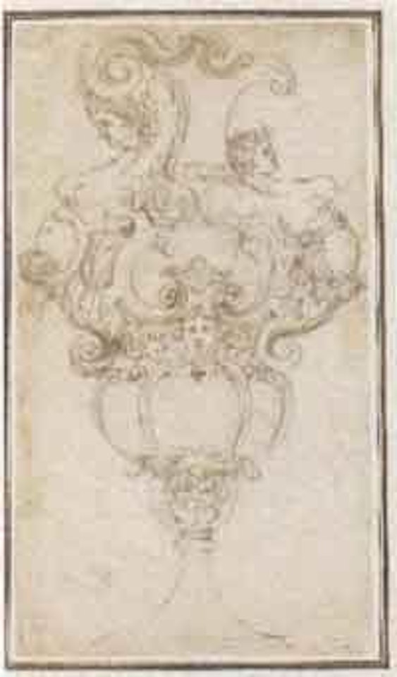 Study of vase by Francesco Salviati