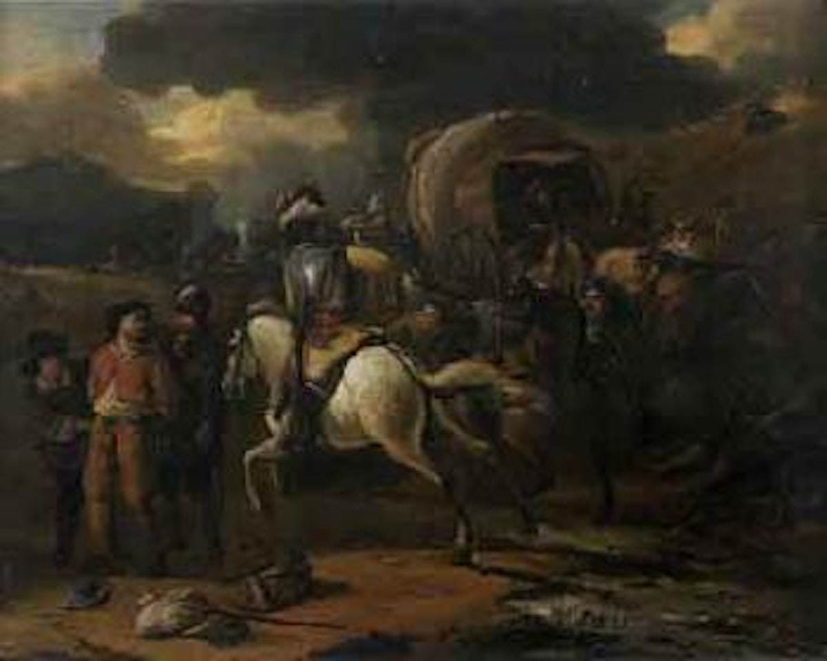 Attack by Cornelis de Wael