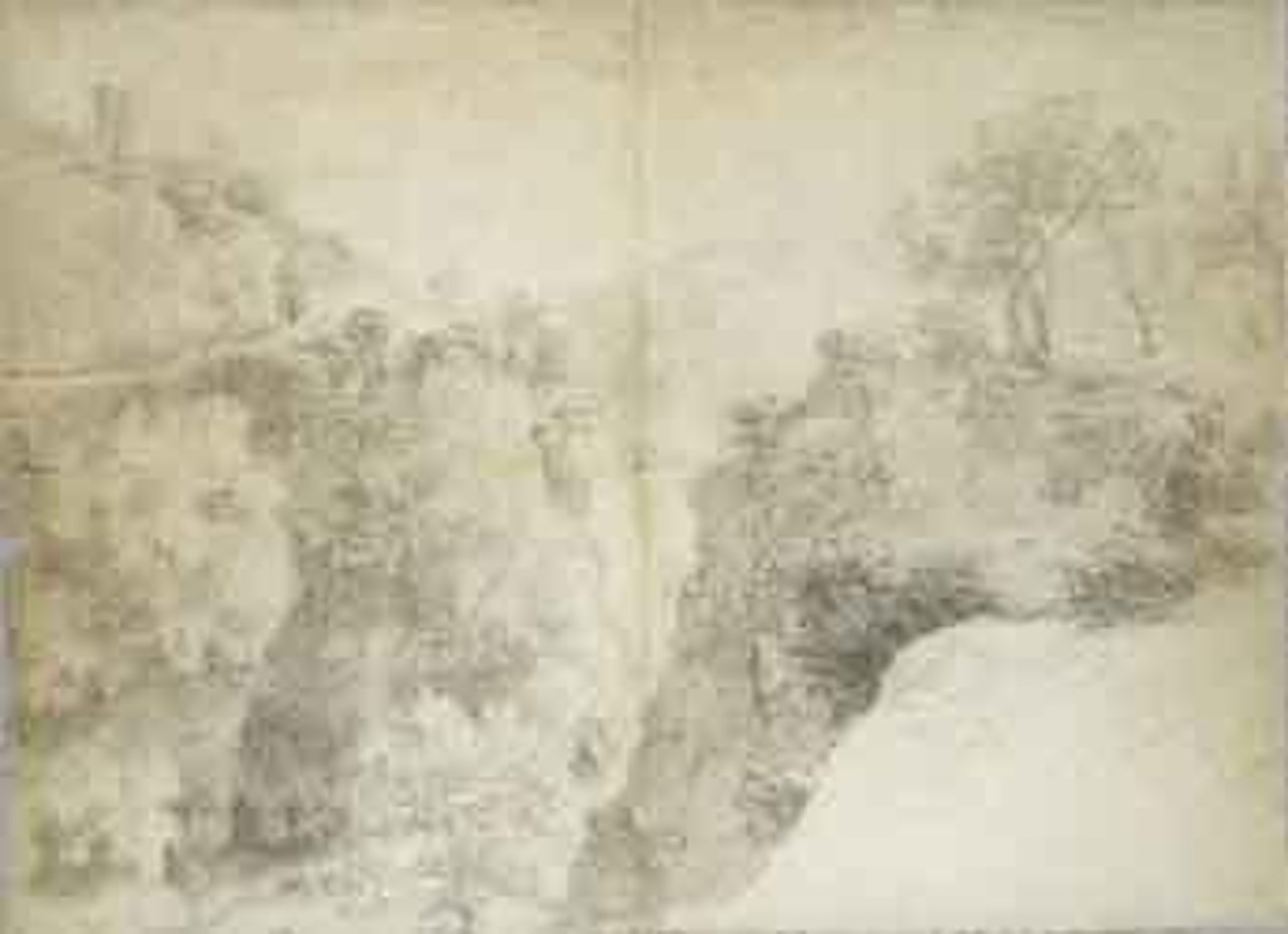 View of Tivoli waterfall by Simon Denis