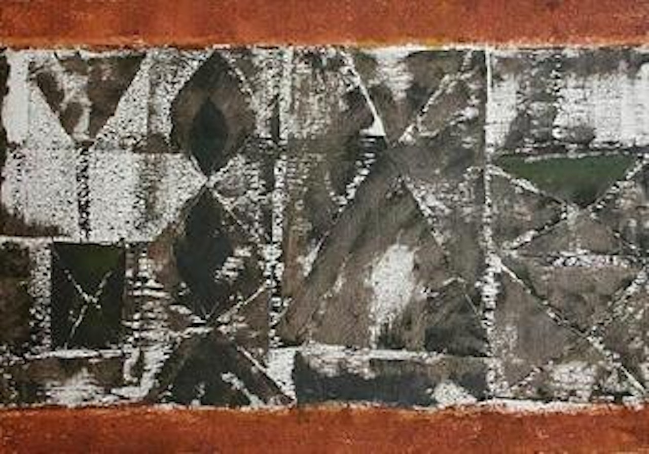 Untitled, composition by Jagdish Swaminathan