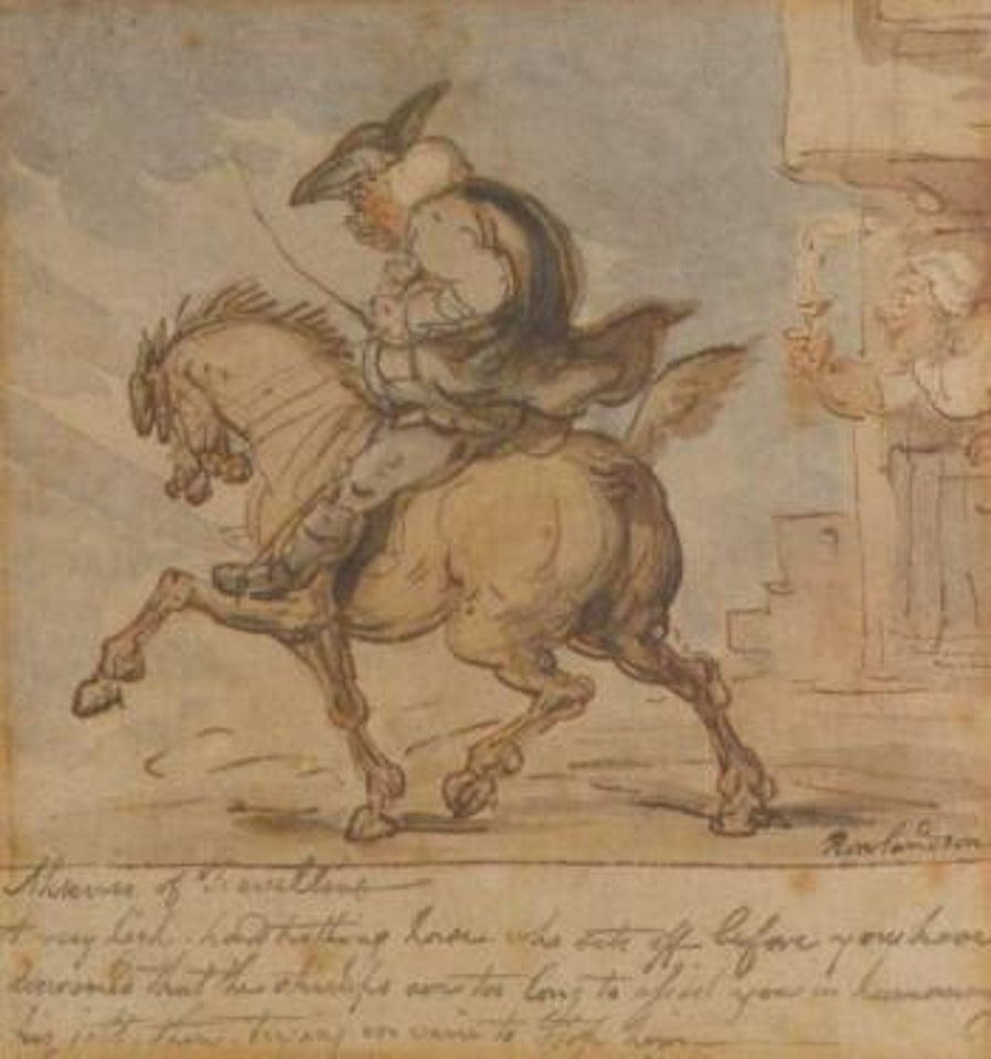 Miseries of travelling by Thomas Rowlandson