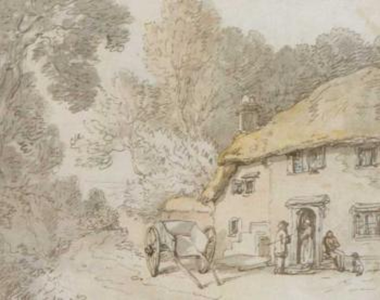 Village inn by Thomas Rowlandson