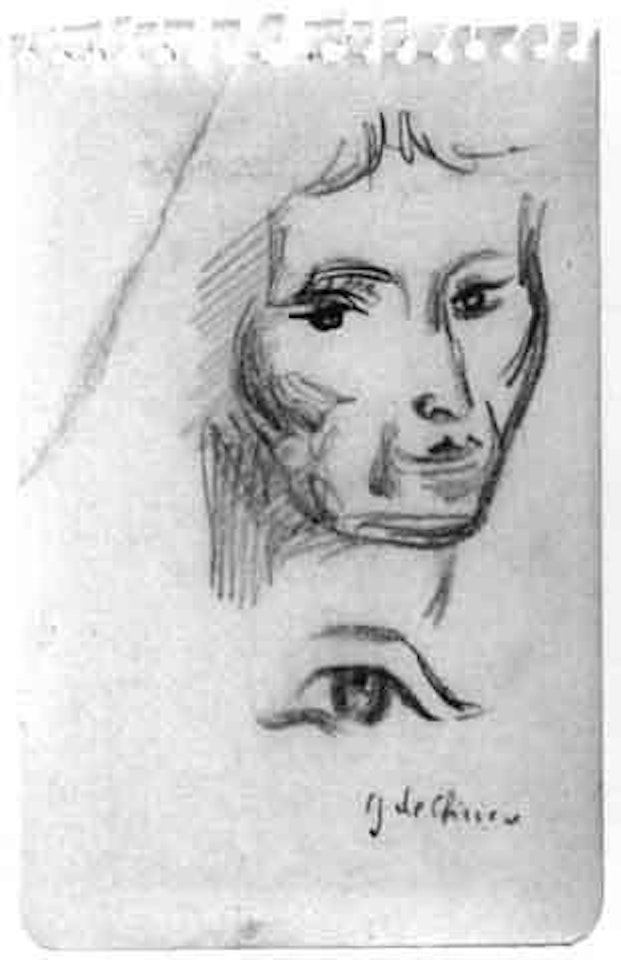 Portrait of Isa by Giorgio de Chirico