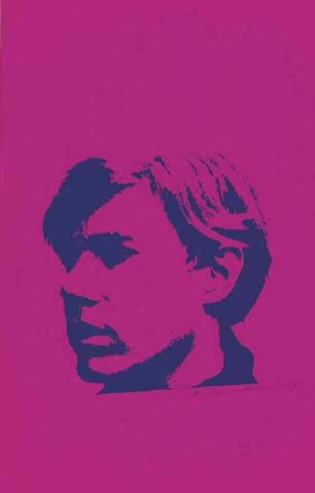 Self portrait by Andy Warhol