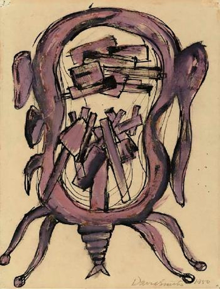 Untitled - study for sculpture by David Smith