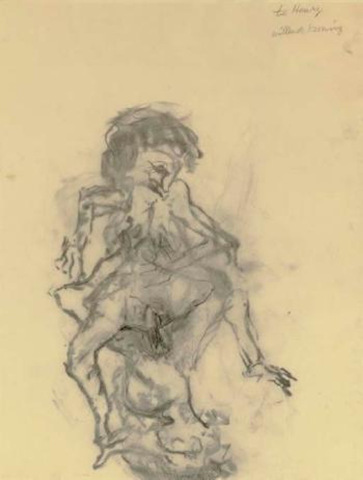 Untitled - two figures by Willem de Kooning