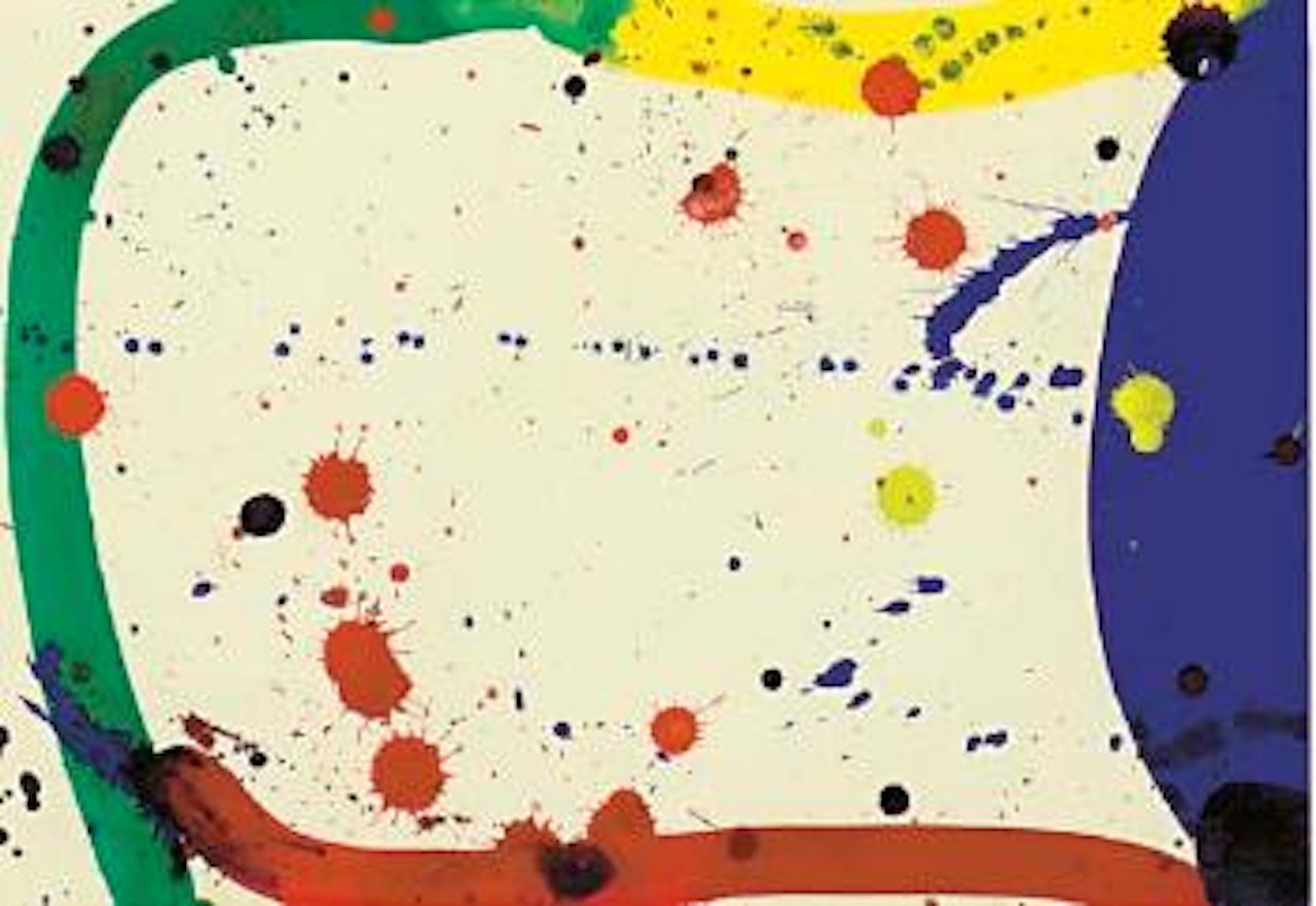 Bright ring by Sam Francis