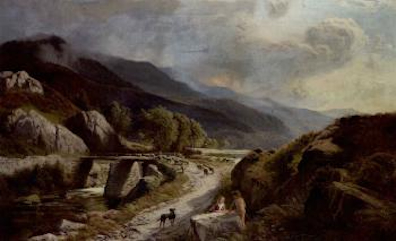 Near Bettws-y-Coed by Sidney Richard Percy