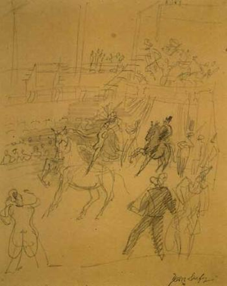 L'ecuyere by Jean Dufy