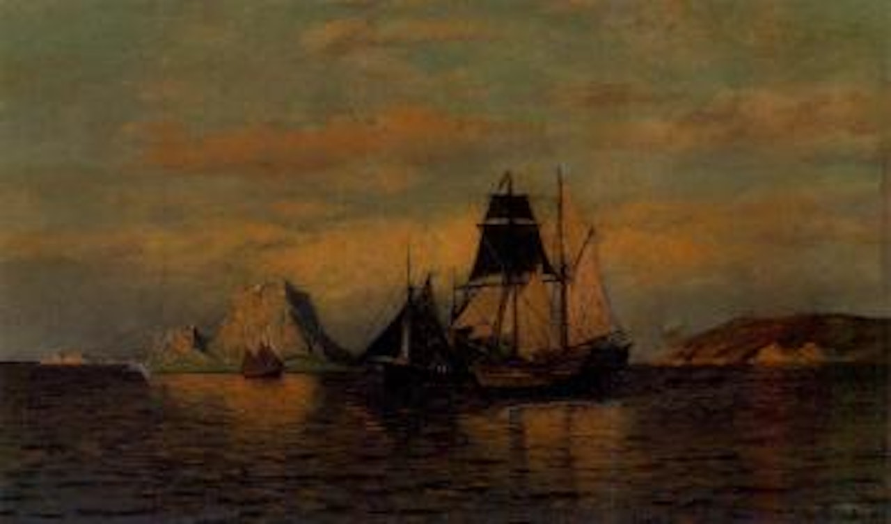 Sailing ships by William Bradford