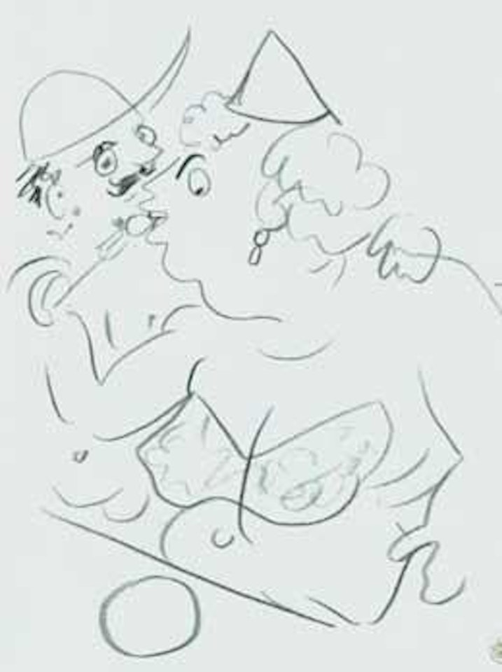 Idylle sur la plage du Prado by Jean Cocteau