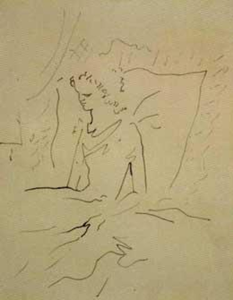 Illustration pour le Bal du Comte d'Orgel by Jean Cocteau