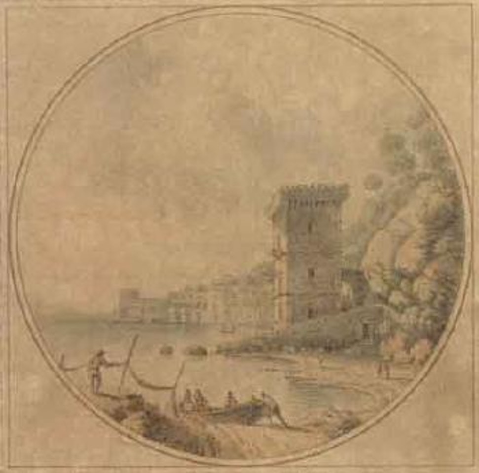 Vue de la pointe du mont Pausilippe a Naples by Victor Jean Nicolle