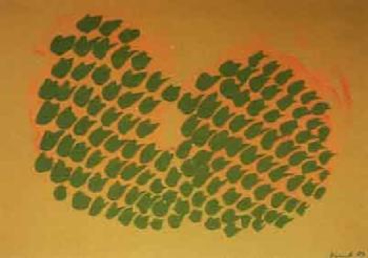 Orange background by Carla Accardi