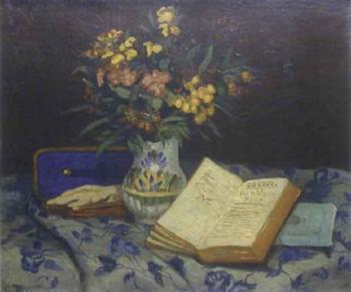 Nature morte a la boite aux gants by Armand Guillaumin
