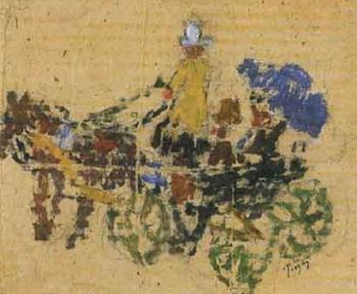 La caleche by Jean Pougny