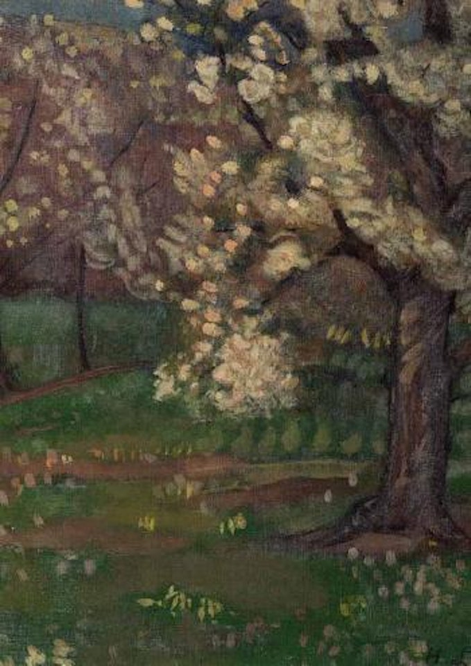 Pommiers en fleurs by Henri Lebasque