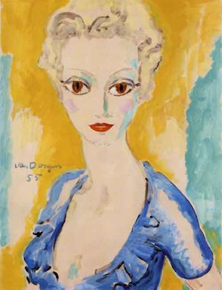 Portrait de Madame Agnelli by Kees van Dongen