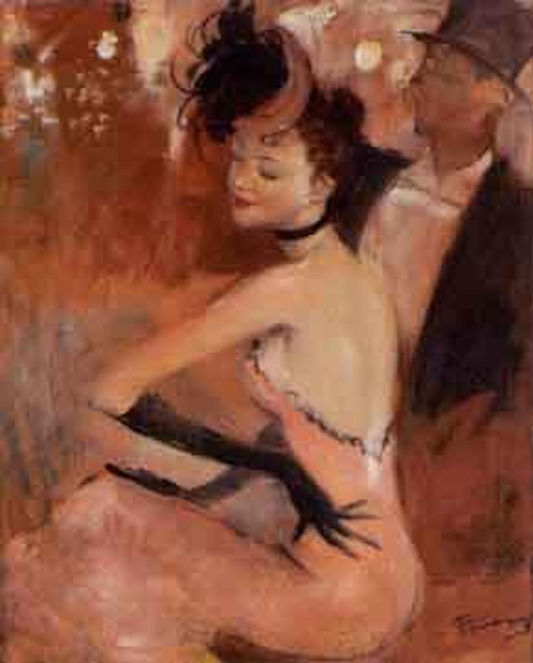 La loge by Jean Gabriel Domergue