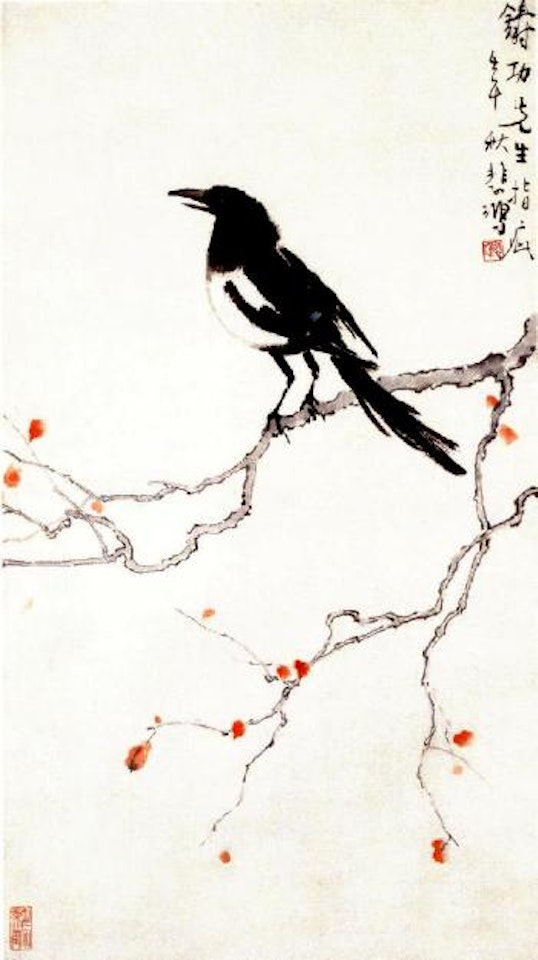 Magpie by Xu Beihong