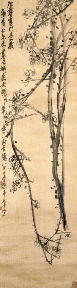 Plum blossom by Wu Changshuo