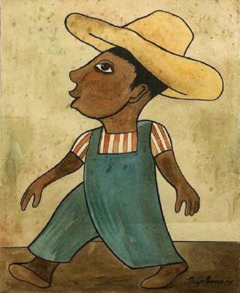 Garcon au chapeau by Diego Rivera