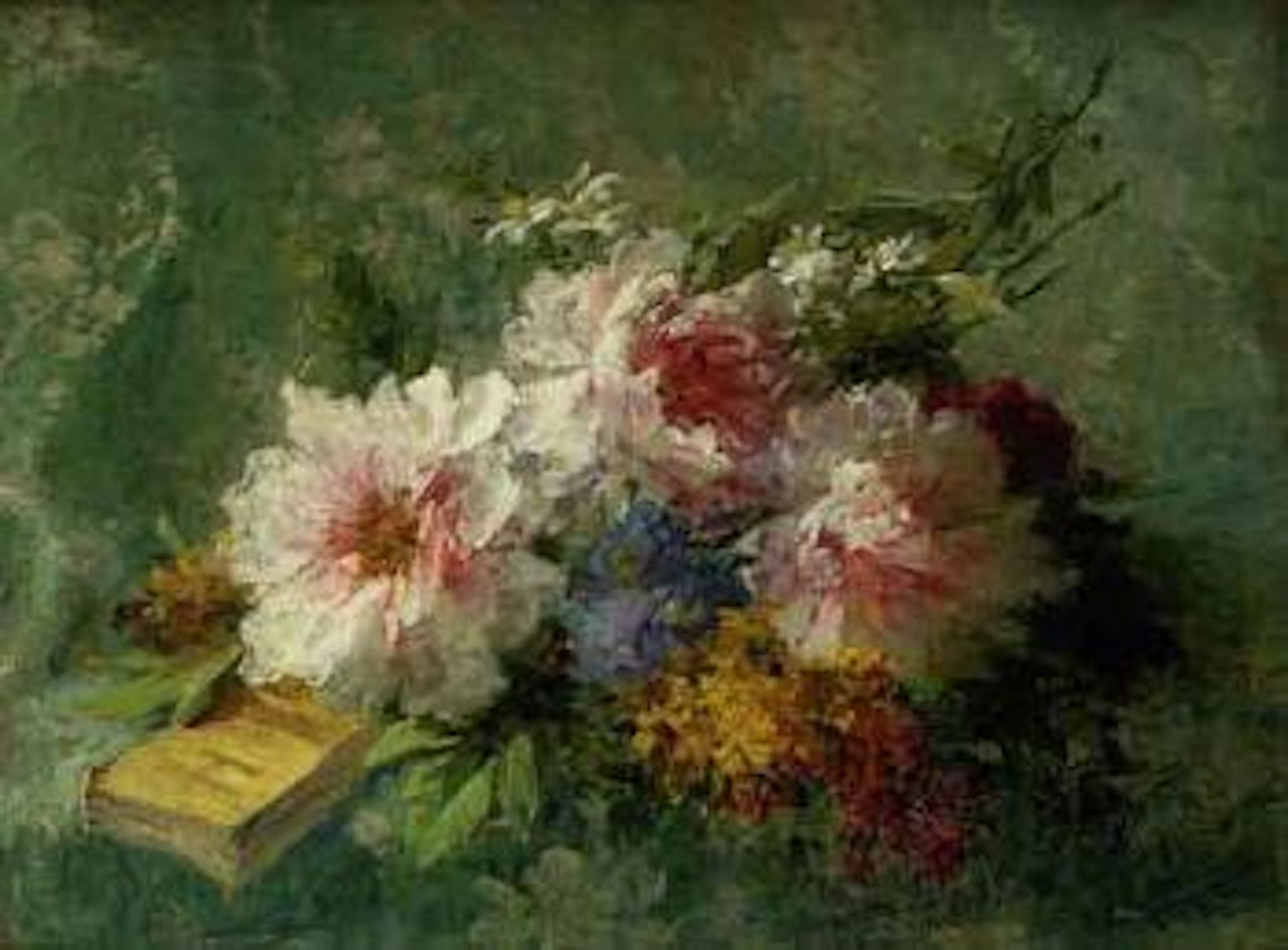 Bouquet de fleurs by Pierre Eugène Montezin