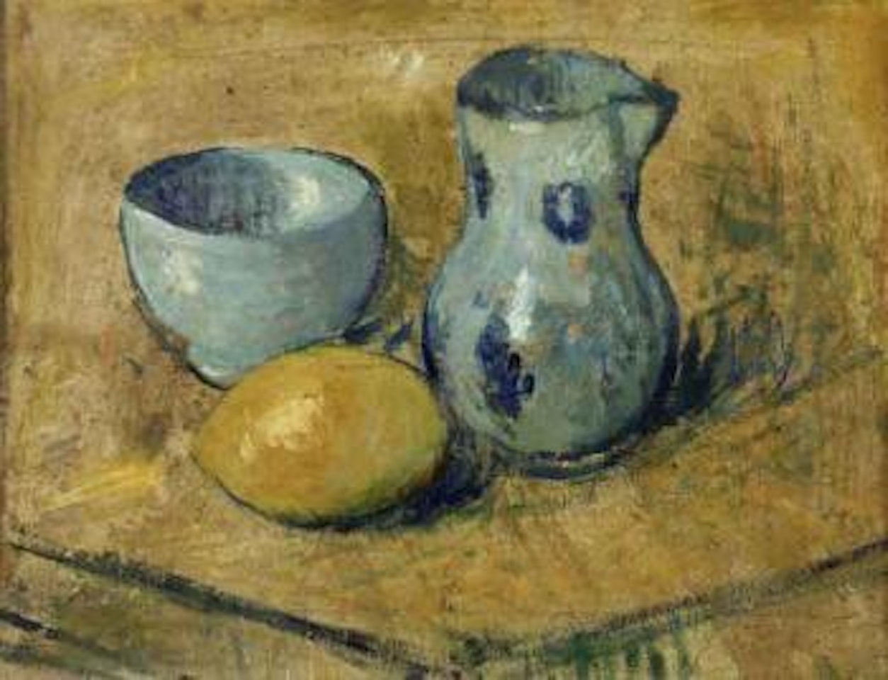 Citron, bol et pichet by Gustave Loiseau